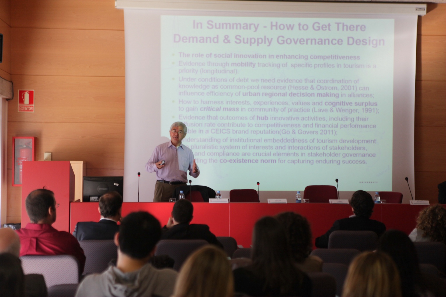 Intervenció de Frank Go, Rotterdam University